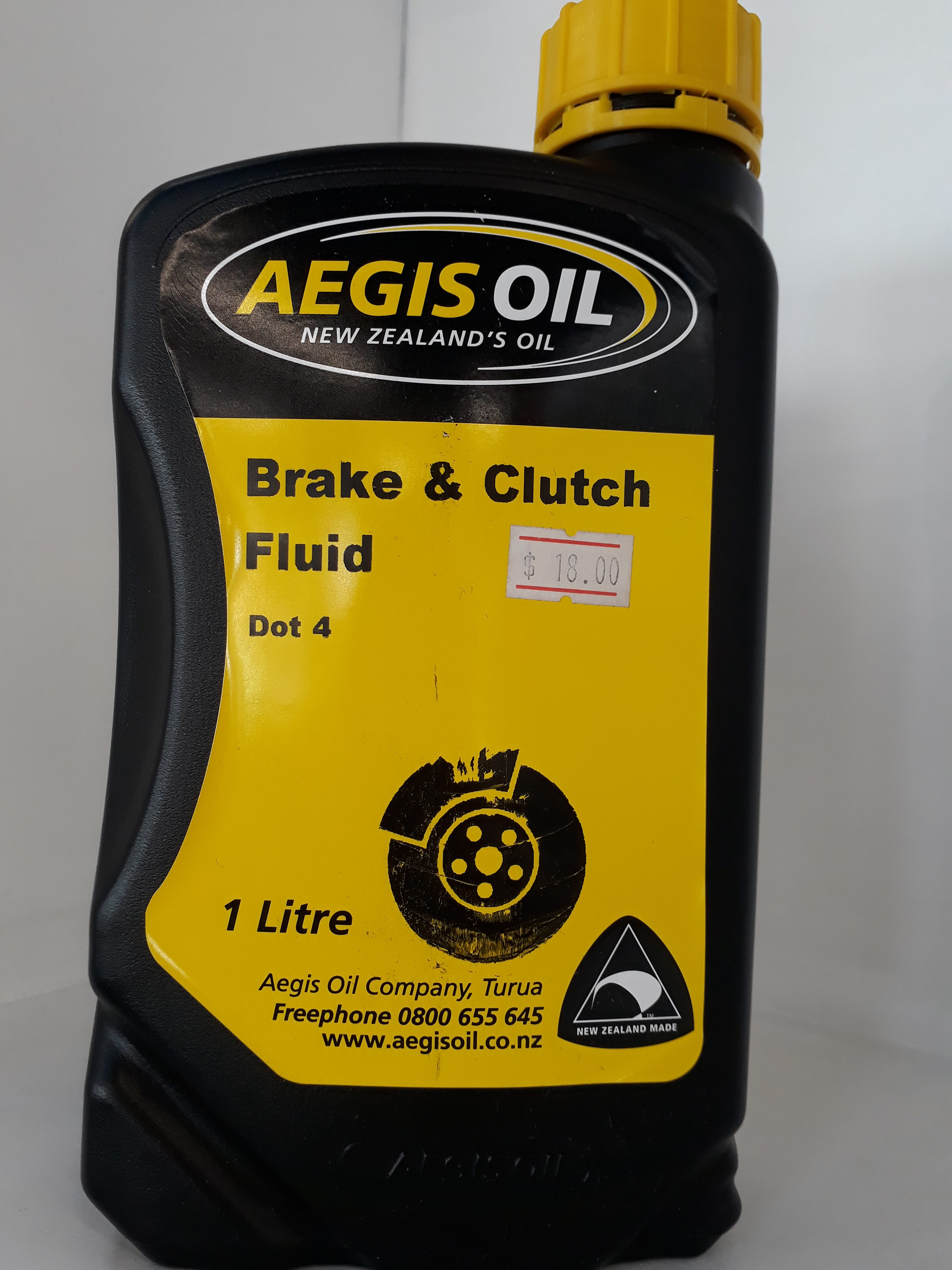 Brake and Clutch Fluid 1L